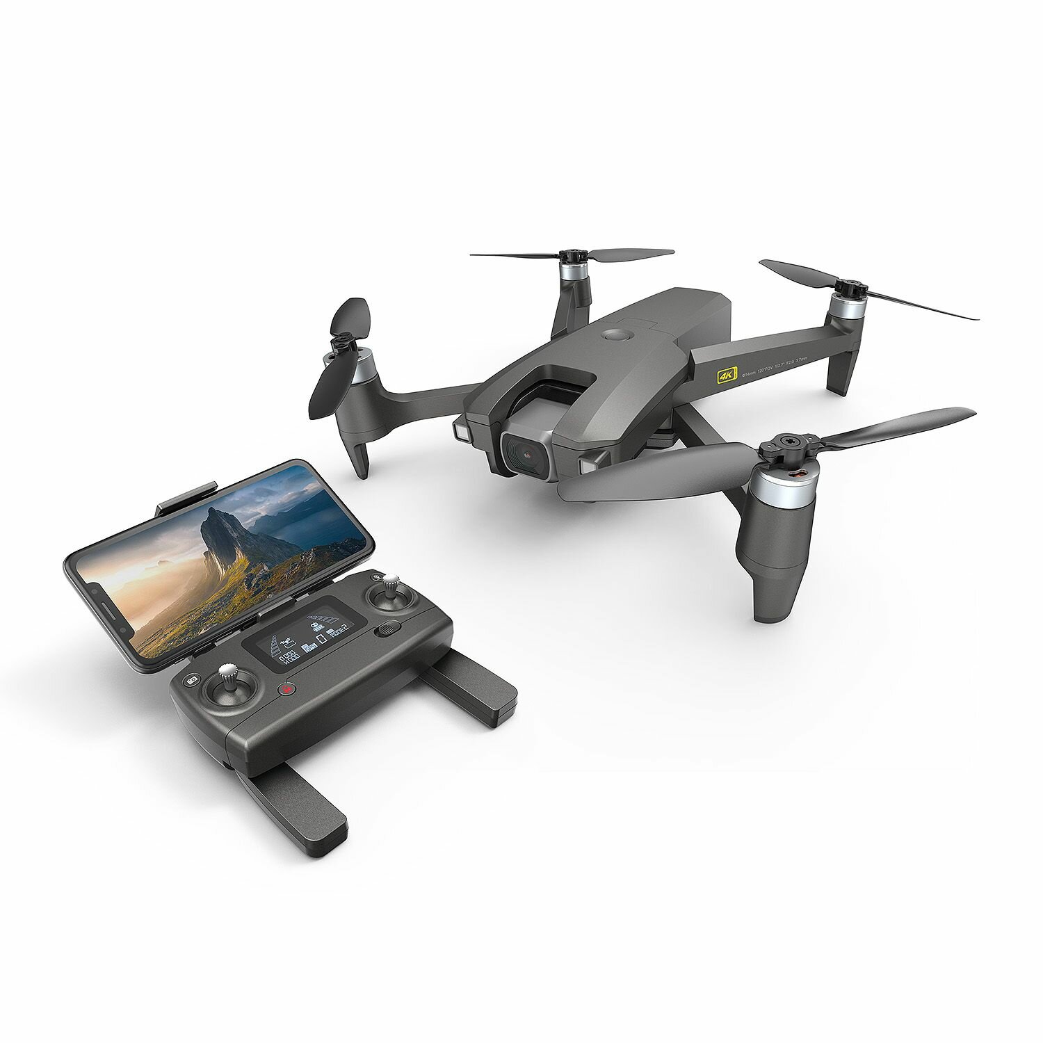 фото Радиоуправляемый квадрокоптер MJX MEW4-1 камера 4K FPV GPS с сумкой - MJX-MEW-1-4K