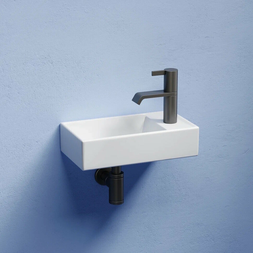 Раковина Ceramicanova Element 41,7х21,7 CN6051L - фото №6
