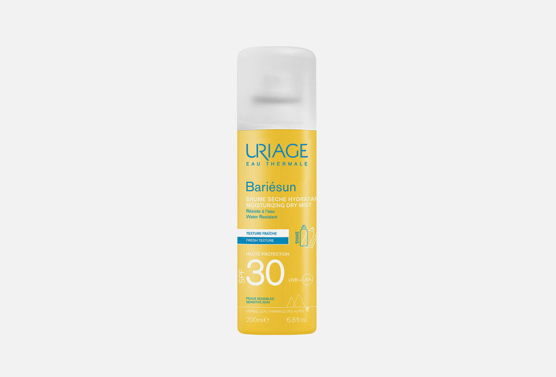 Барьесан SPF 30 сухая дымка - спрей Uriage BARIESUN SPF 30 SPRAY / объём 200 мл