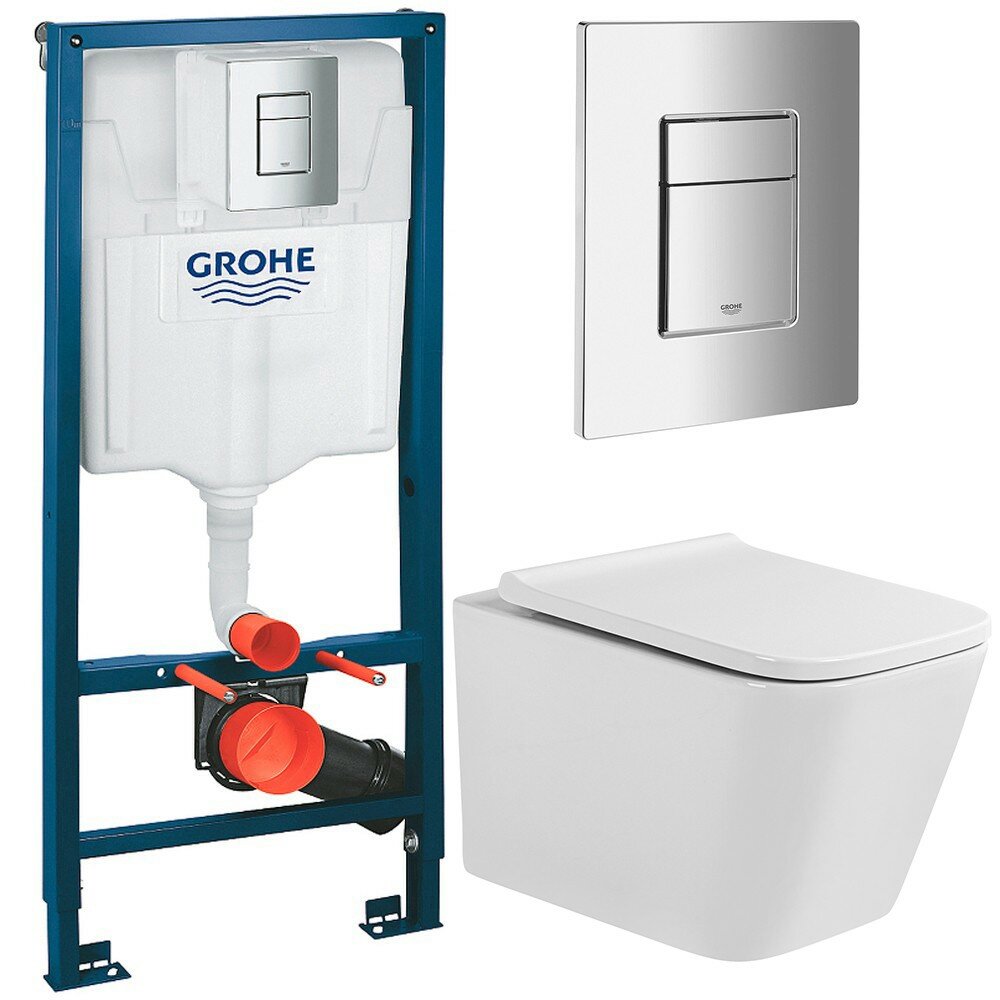 Инсталляция с унитазом Grohe Solido 388112055 tornado