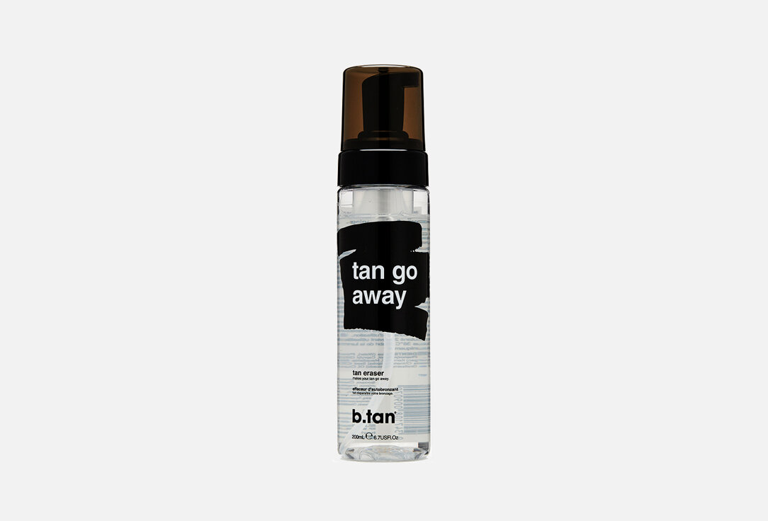 Пенка-ремувер для тела B.tan Tan go away tan eraser / объём 200 мл