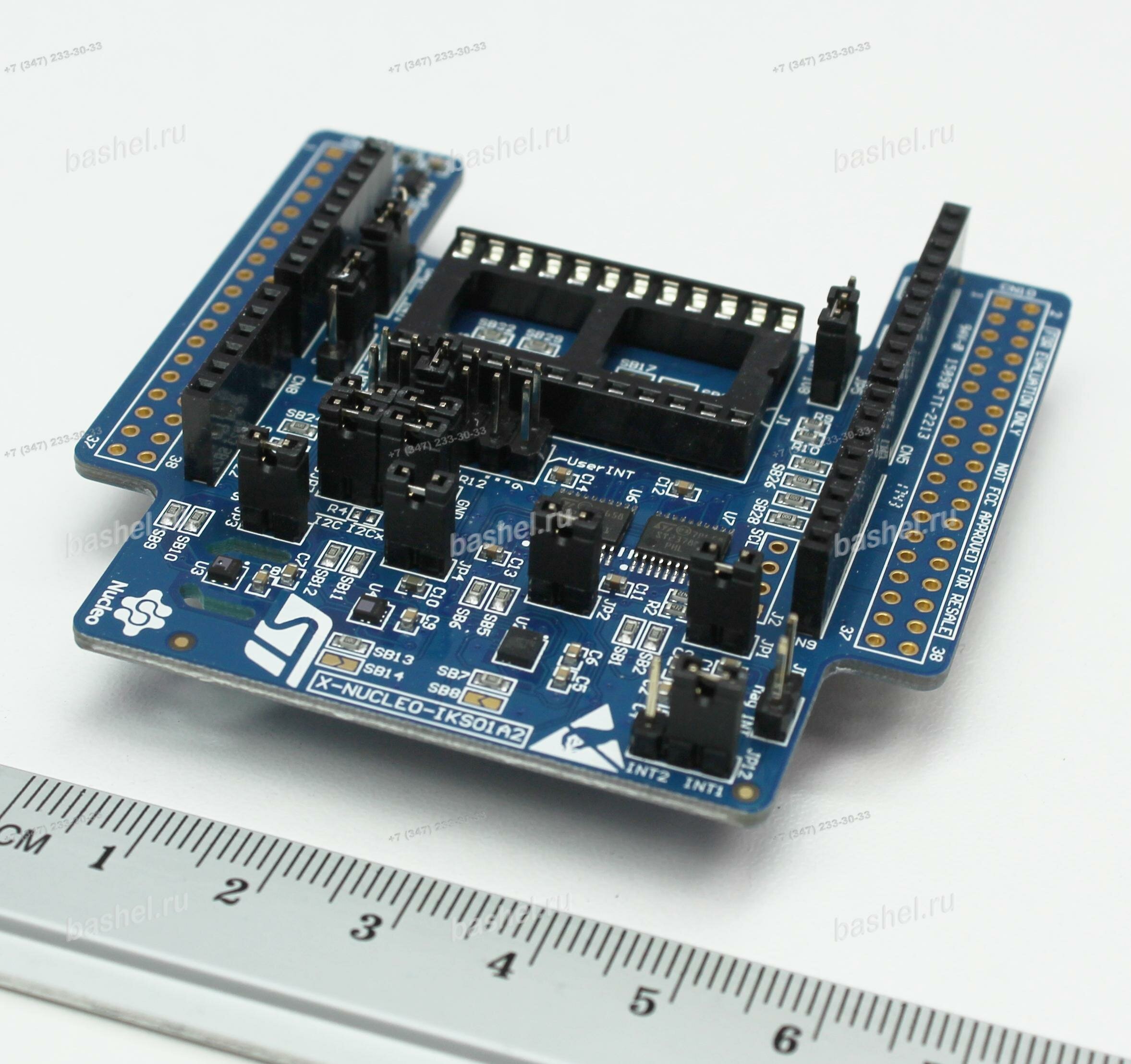 X-NUCLEO-IKS01A2, Плата расширения, STMicroelectronikanics, (гироскоп, акселерометр, магнитометр, датчик влажности, температ электротовар