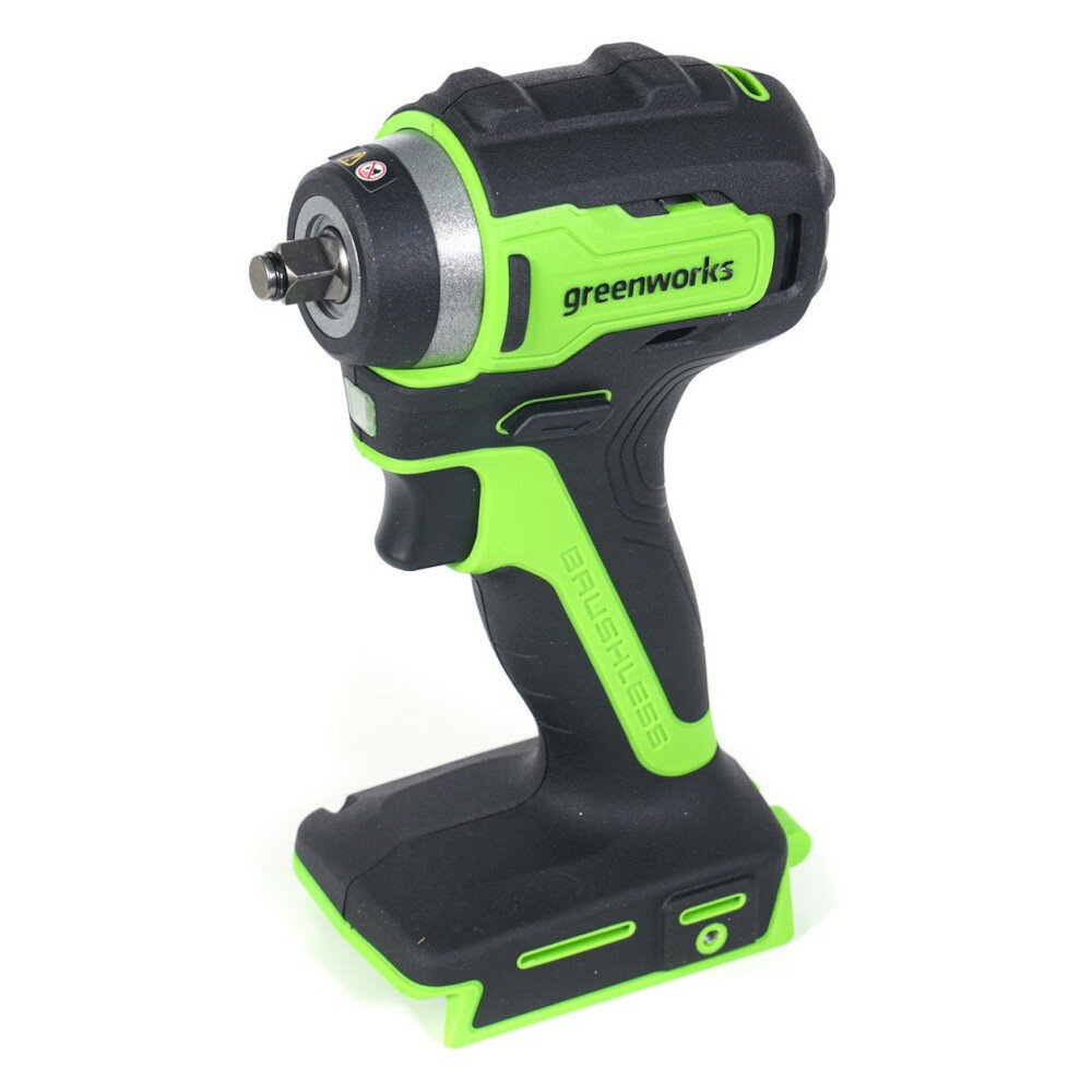 фото Гайковерт ударный аккумуляторный Greenworks 24V, 200 Нм (без АКБ и ЗУ)