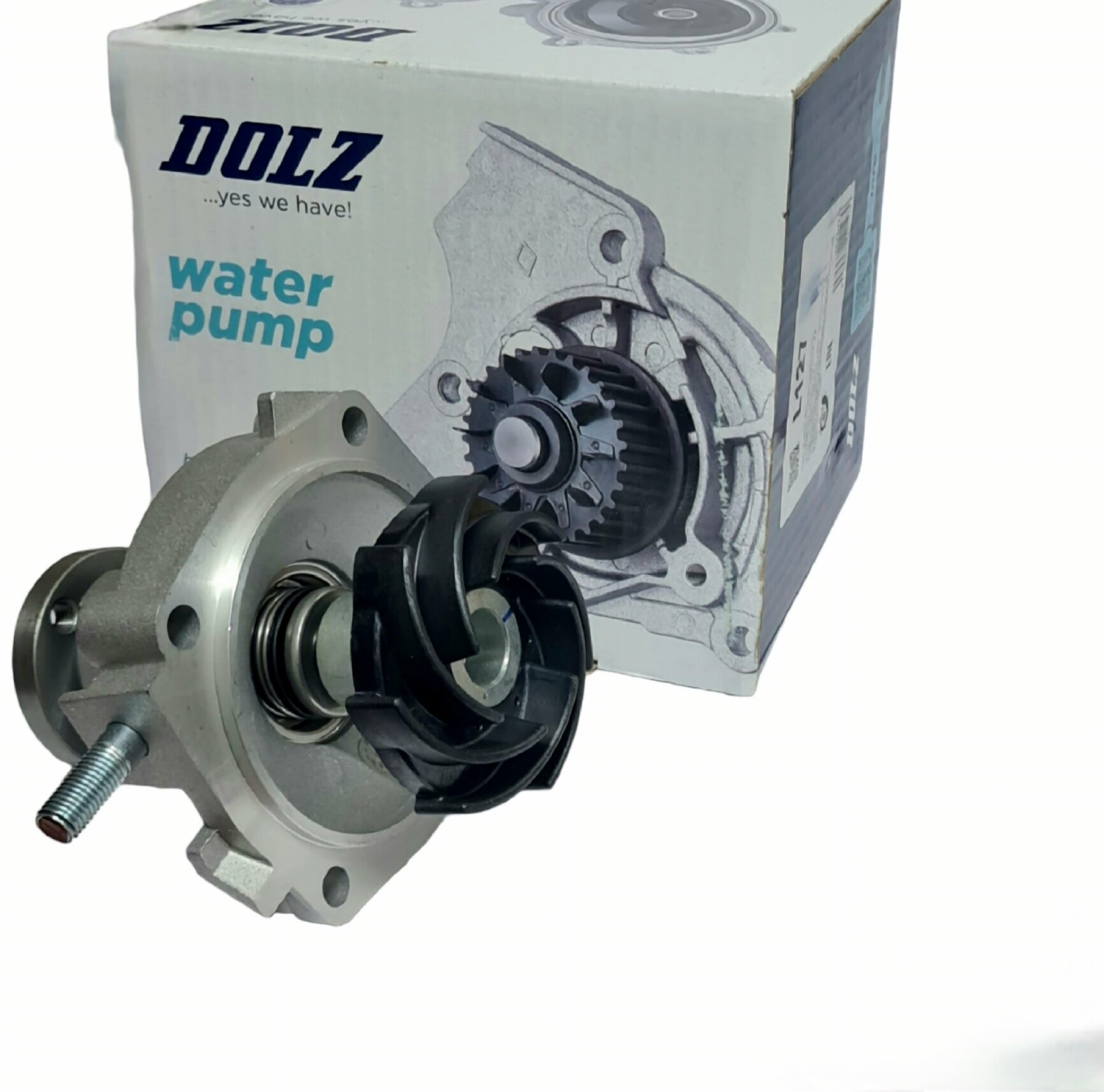 фото Насос водяной (помпа) ВАЗ 2107,2123 8V, 1.7л. L127 "DOLZ", Испания