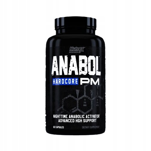 Nutrex Anabol Hardcore PM Ночной бустер тестостерона 60 капсул