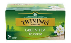 Twinings Jasmine Green Tea 2г Х 25 пак зеленый жасминовый чай картонная упаковка 50 г (18988)