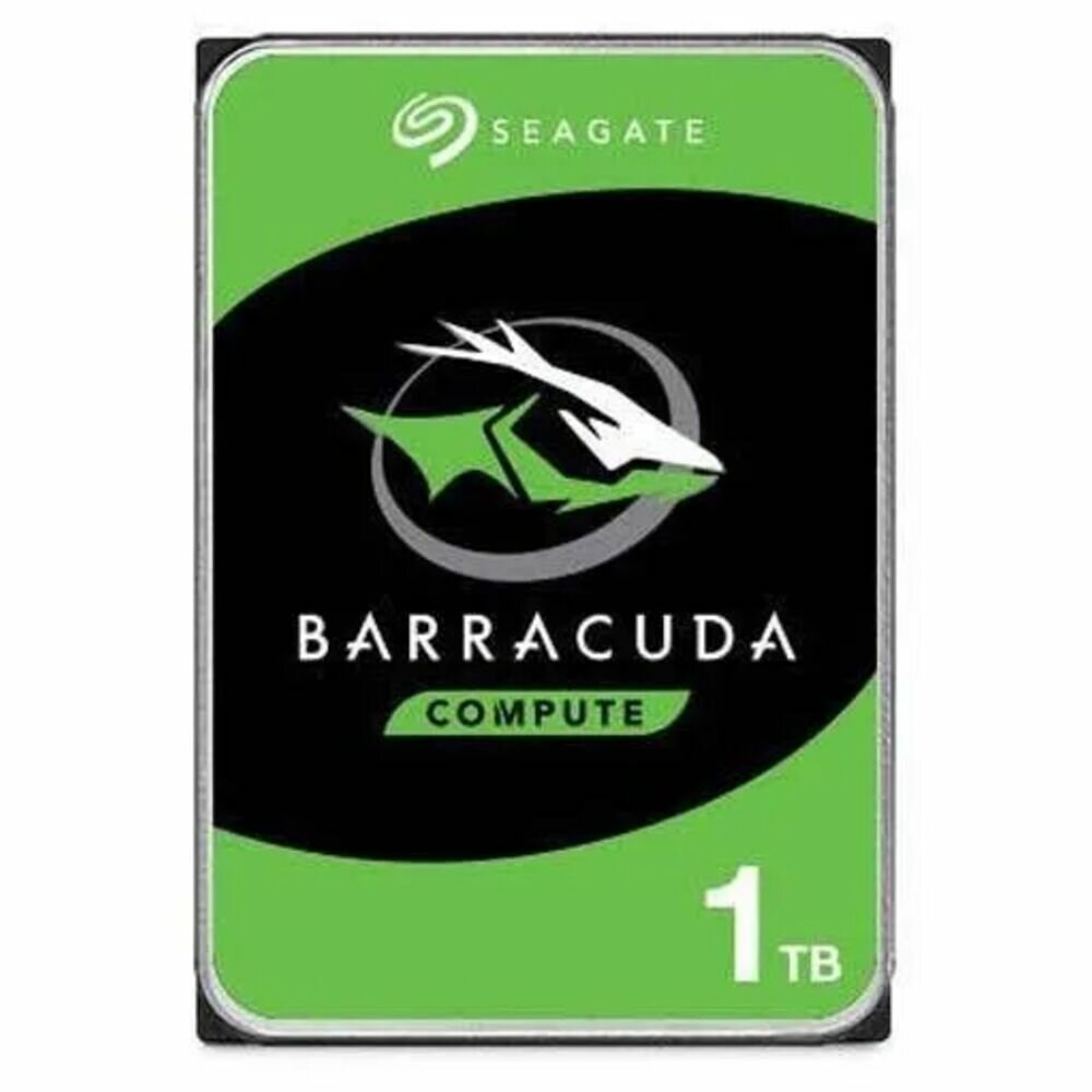 Seagate Жесткий диск 1TB BarraCuda ST1000DM014