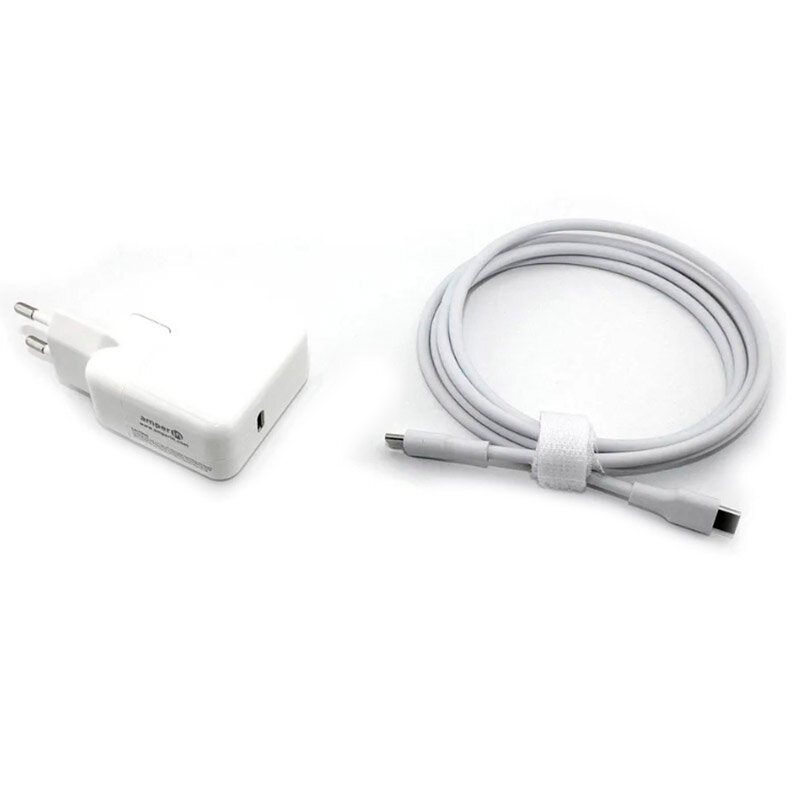 Блок питания (сетевой адаптер) Amperin AI-AP29C для ноутбуков Apple A1540 29W USB Type-C 14.5V 2.0A