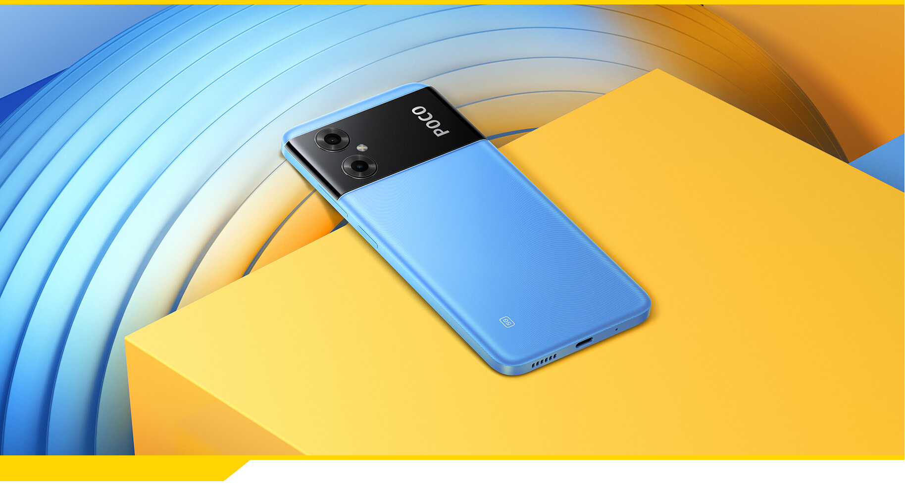 Смартфон Xiaomi Poco M4 5G 4/64GB Cool Blue (22041219PG)