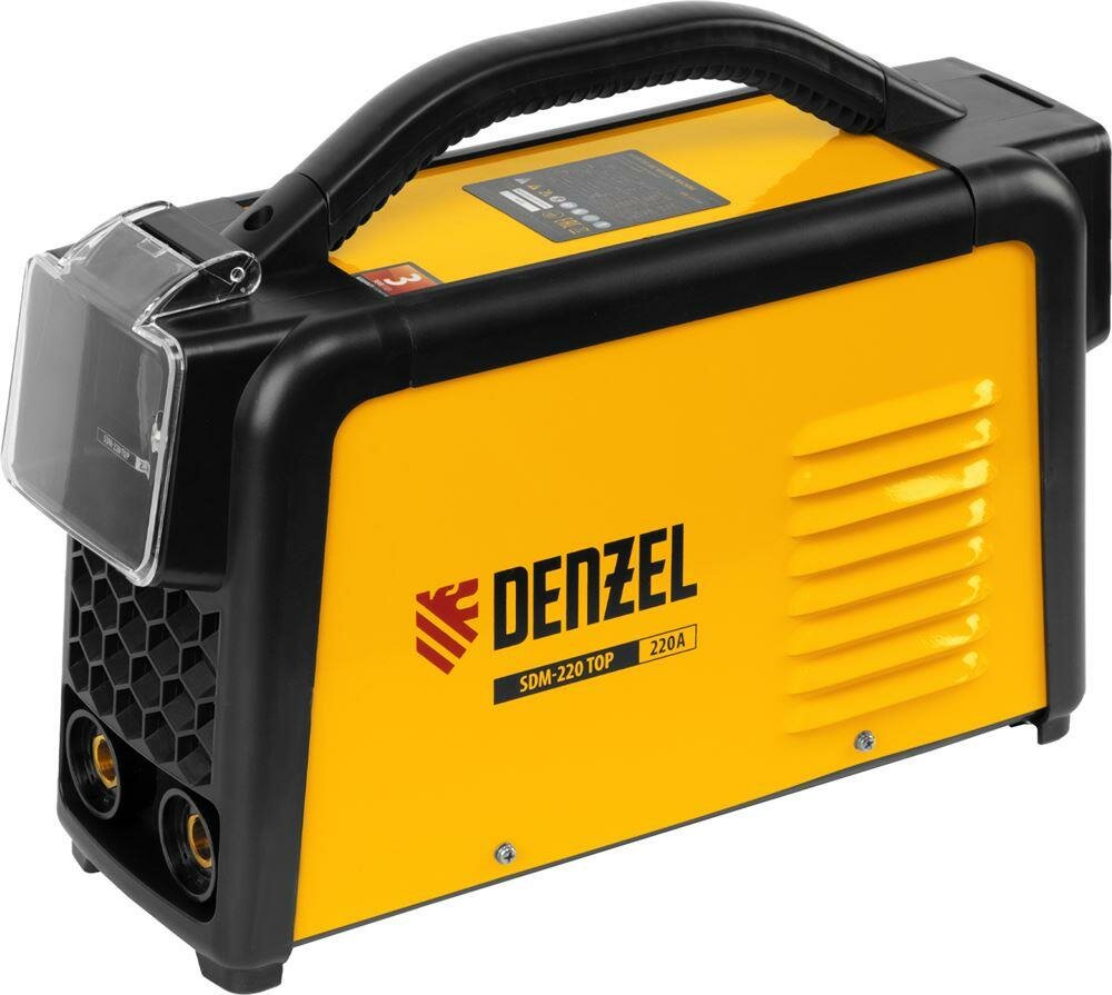 фото DENZEL Аппарат инвертор. дуговой сварки SDM220 Top, 220 А, ПВ 60% 94357