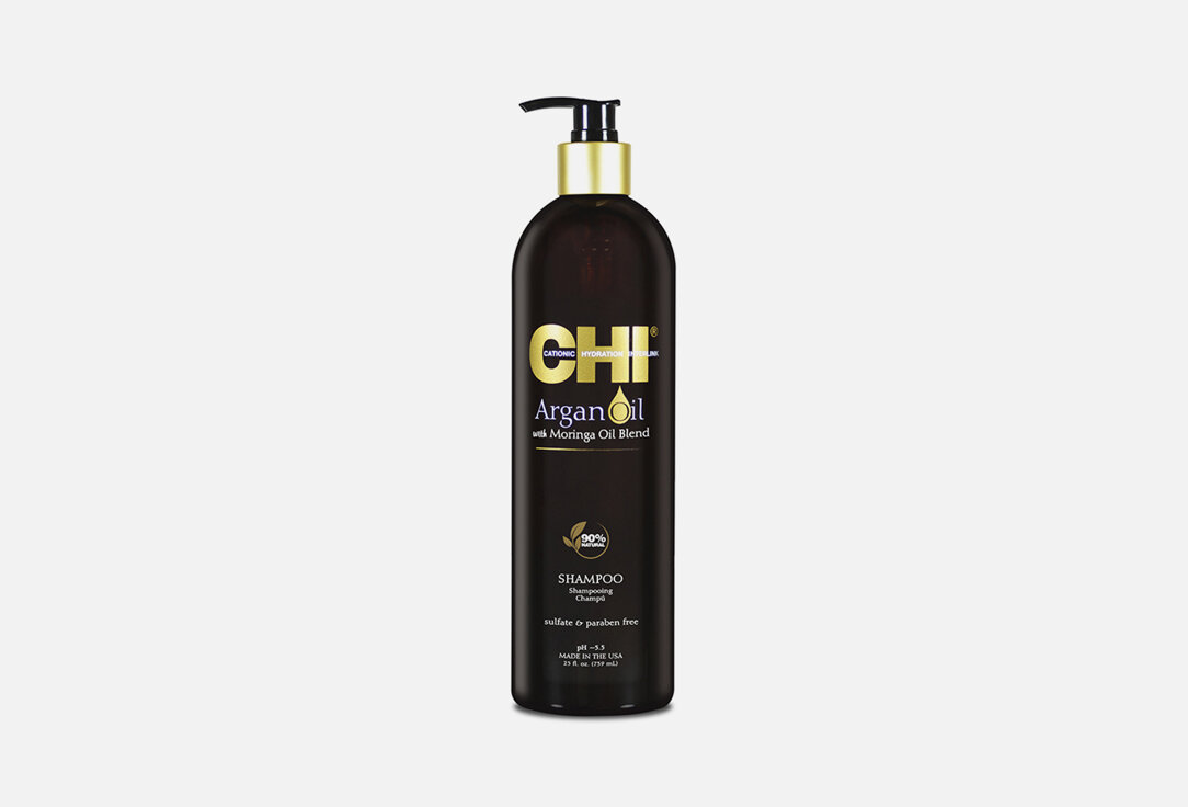 Шампунь для волос CHI, with Argan Oil and Moringa Oil 739мл