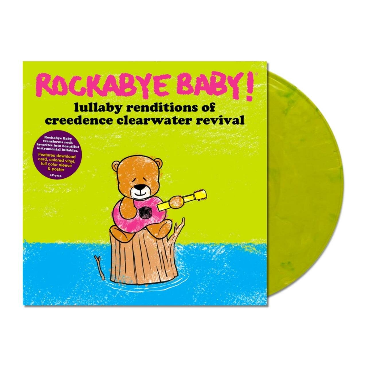 Виниловая пластинка Rockabye Baby! - Lullaby Renditions Of Creedence Clearwater Revival (Yellow)