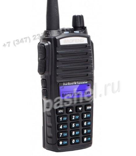 Радиостанция BAOFENG UV-82 (144/430 МГц, 5 Вт, аккум. увелич. емкости 3800mAh)