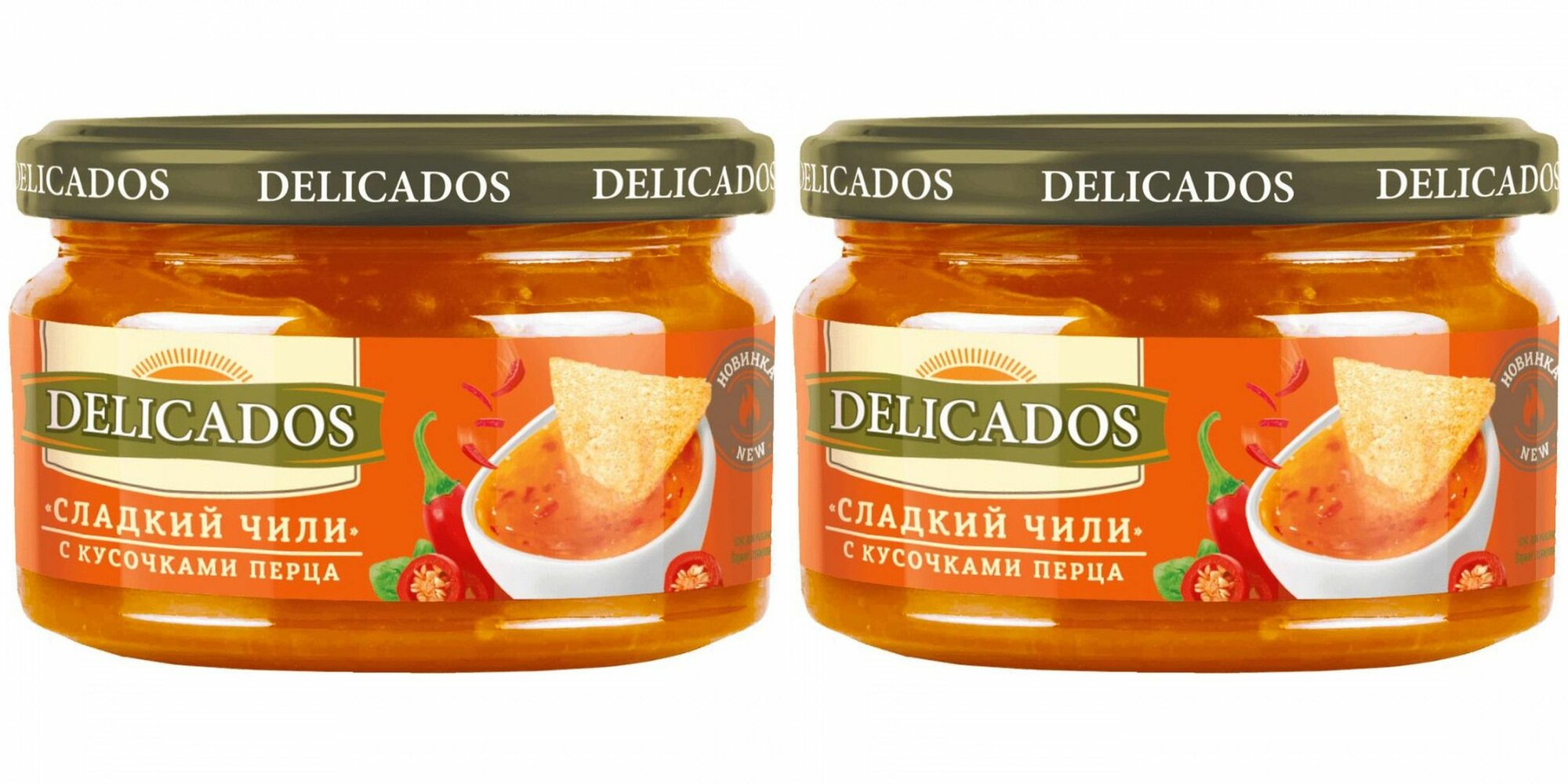 Delicados Соус деликатесный Сладкий чили, 200 г, 2 шт