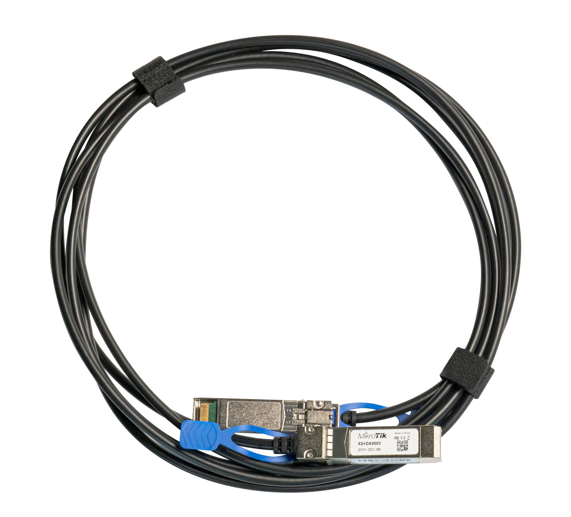 Патч-корд MikroTik XS+DA0003 25G 3м черный SFP28-SFP28