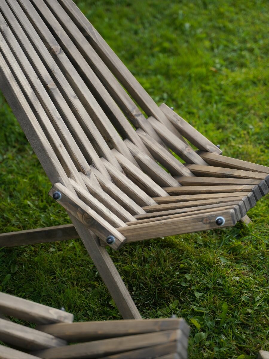 Кресло шезлонг деревянное Релакс Кентукки - фотография № 9