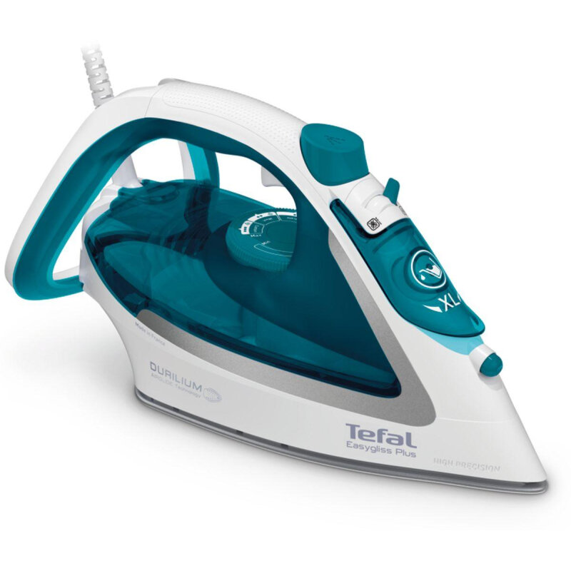 Утюг Tefal FV5718E0 2500Вт, белый/зелен