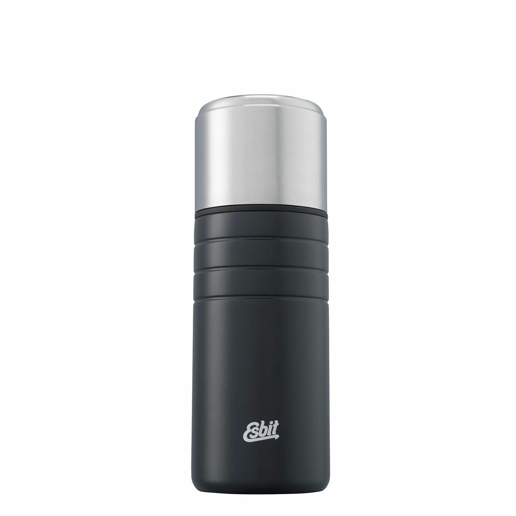 Походная посуда Esbit Majoris Vacuum Bottle with Cup 0.5 L black - фотография № 1