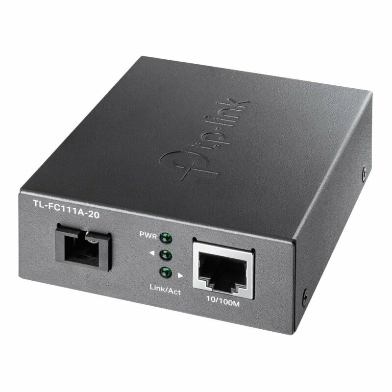 Медиаконвертер TP-Link 10/100Mbps WDM 1SC Fiber port 20Km (TL-FC111A-20) 1512465