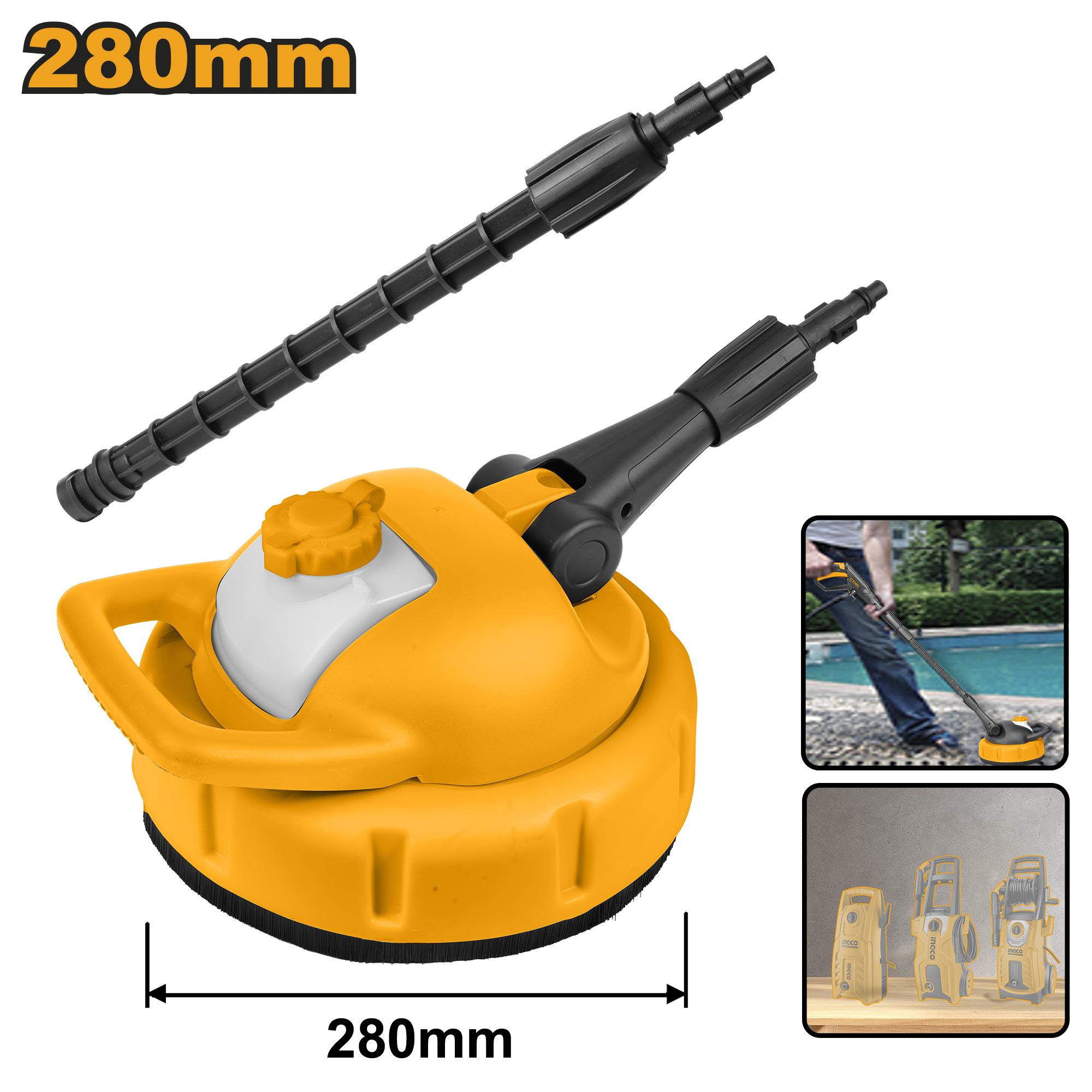 Щетка для мойки высокого давления INGCO HPB36201