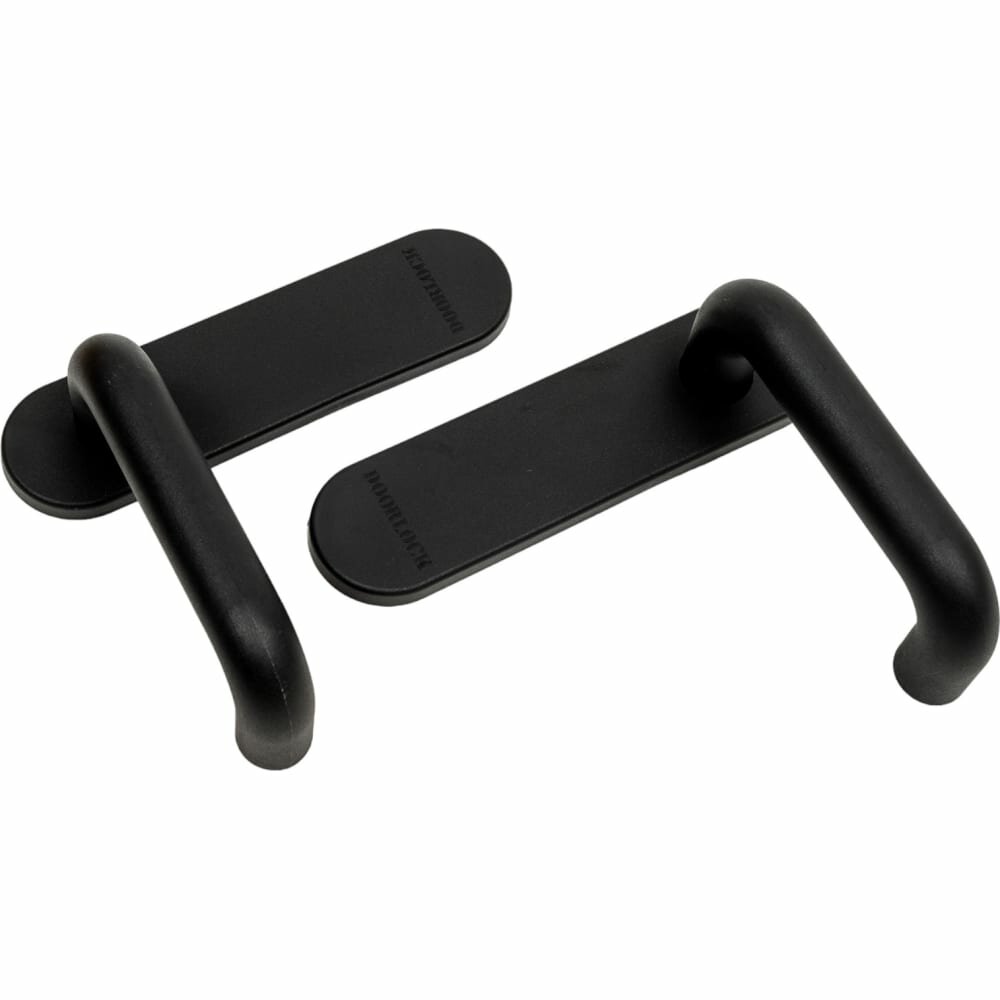 фото Doorlock Гарнитур для пожарных дверей V S38KP/F UG серия Variant, без отверстия, на короткой накладке, черный, подпружиненный, А=47-75мм 79056