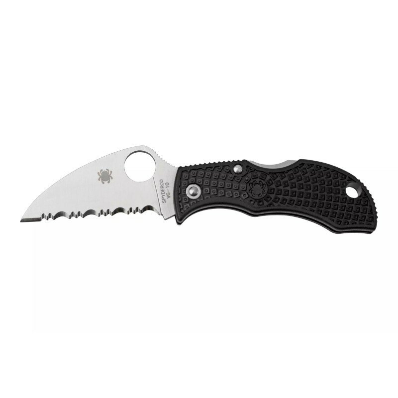 Нож складной Spyderco Manbug Wharncliffe Serrated