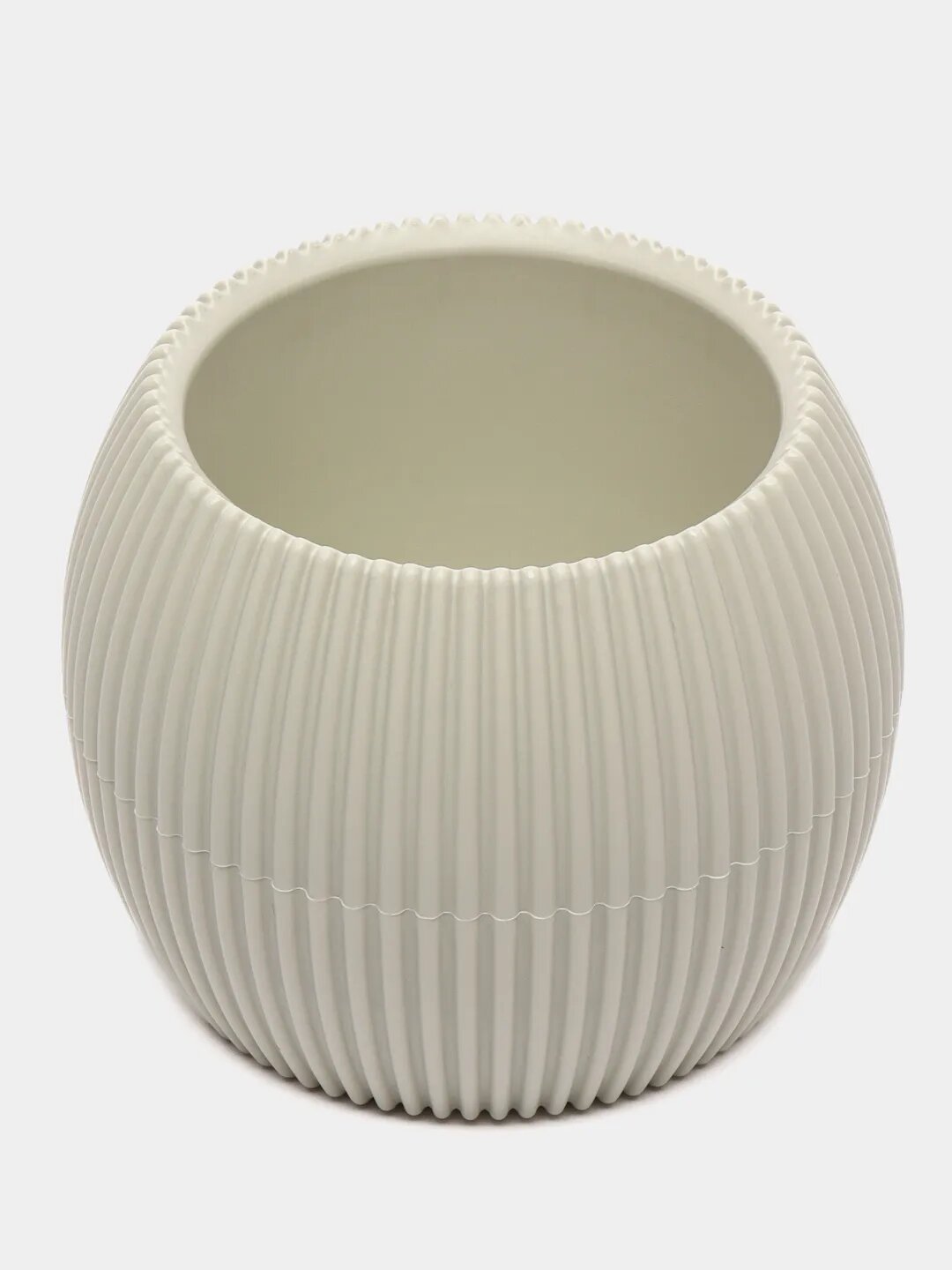 Кашпо IDEA "Пиканто", круглое Размер D145мм (0,7л), Цвет Белый