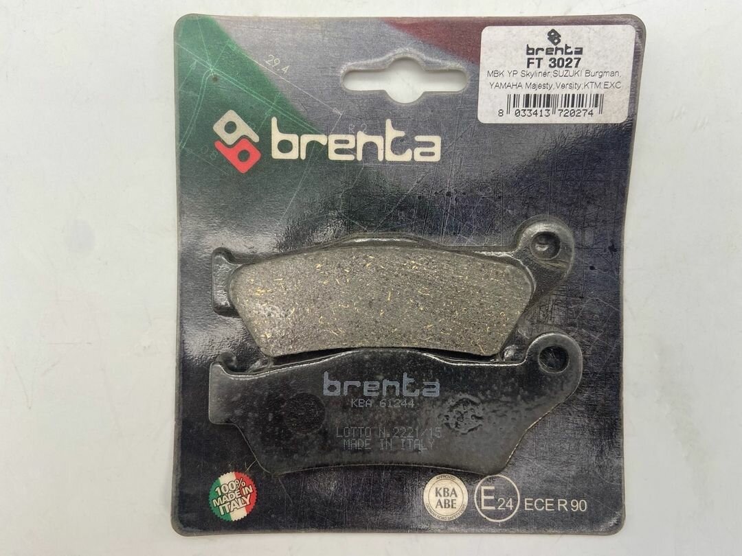 Тормозные колодки Brenta FT 3027