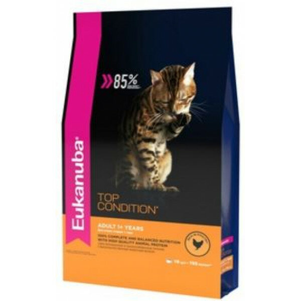 Eukanuba Для взрослых кошек с курицей (Adult Top Condition)