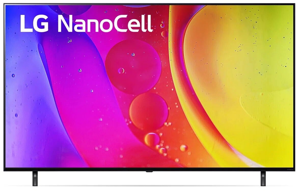 65" Телевизор LG 65NANO806QA 2022 NanoCell, LED, HDR, синяя сажа