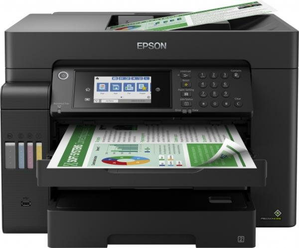 МФУ струйное EPSON L15150 (C11CH72502) 008 чернила в комплекте