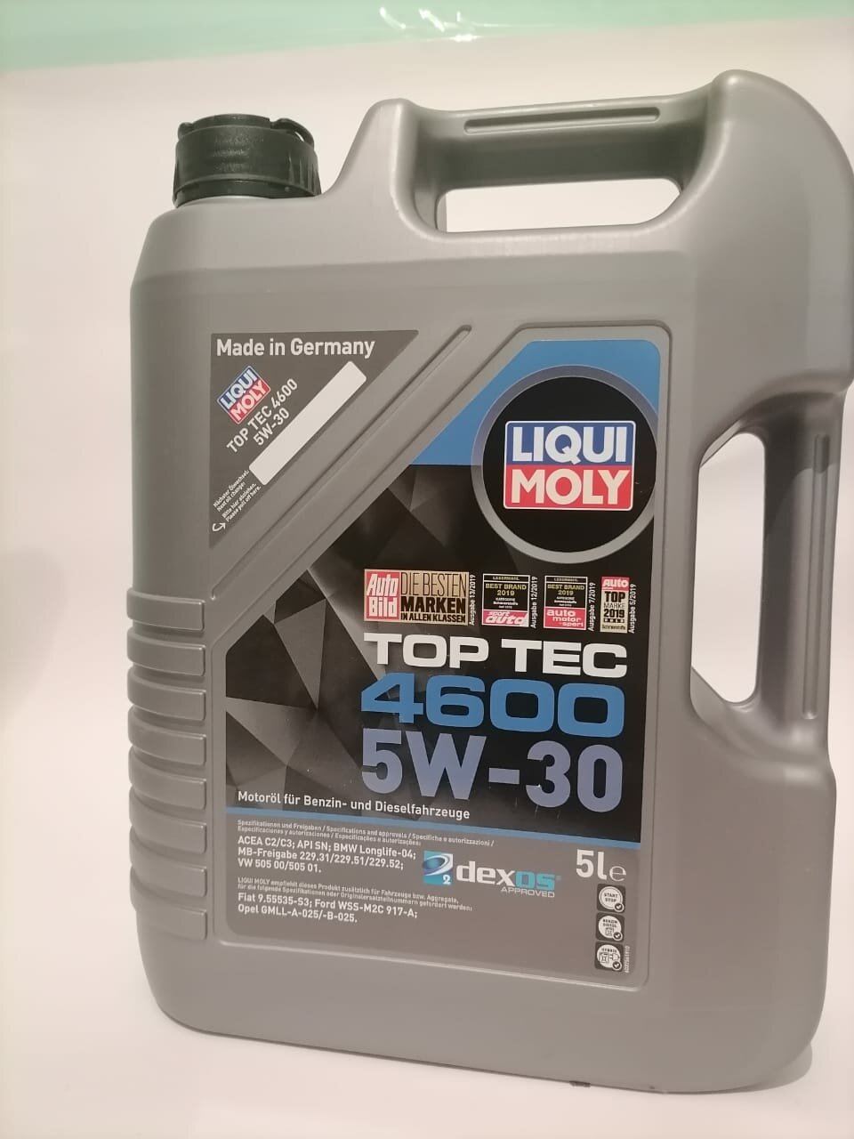 Синтетическое моторное масло LIQUI MOLY Top Tec 4600 5W-30