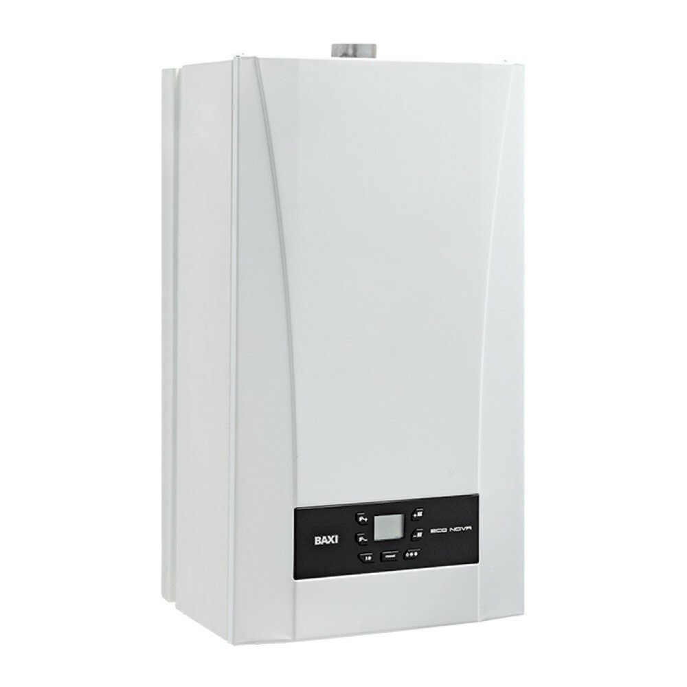 Котел газовый настенный BAXI ECO Nova 1.24F (24 кВт) 1 конт, с закрытой камерой сгорания