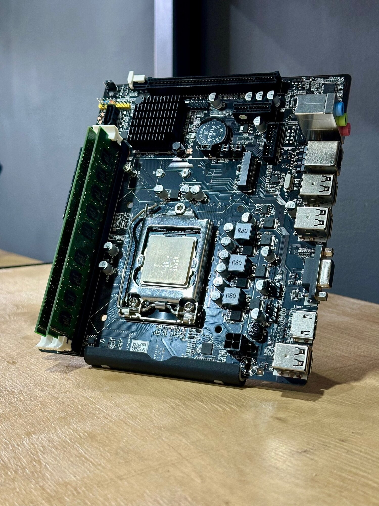 Комплект Intel core i3-2120 LGA1155 + 8GB RAM DDR3 + материнская плата ZX H61C (600)