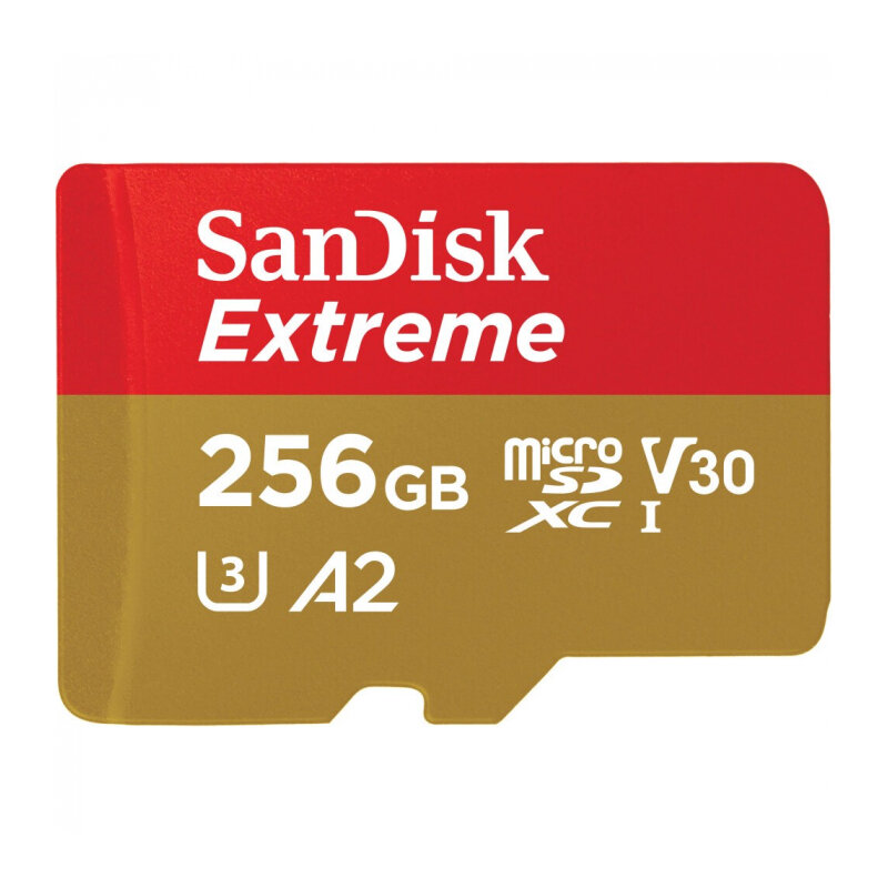 Карта памяти SanDisk Extreme microSDXC Class 10 UHS Class 3 V30 A2