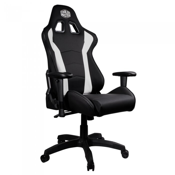 Кресло игровое Cooler Master Caliber R1 черный/белый (CMI-GCR1-2019W)