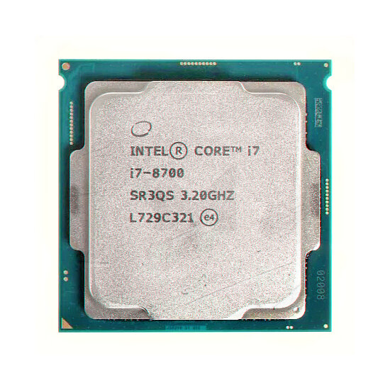 Процессор Intel Core i7-8700 LGA1151 6 x 3200 МГц