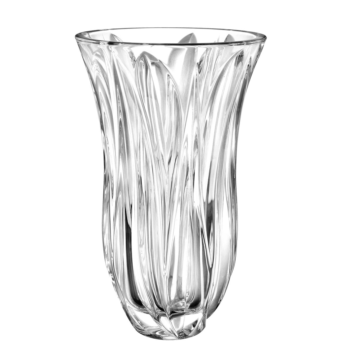 Flame" - ваза для цветов, 29 см, 1 штука, бренд "Аурум Кристал Богемия