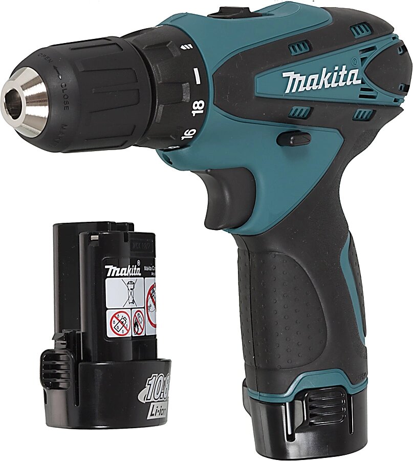 Шуруповерт Makita DF330DWE аккум. патрон:быстрозажимной