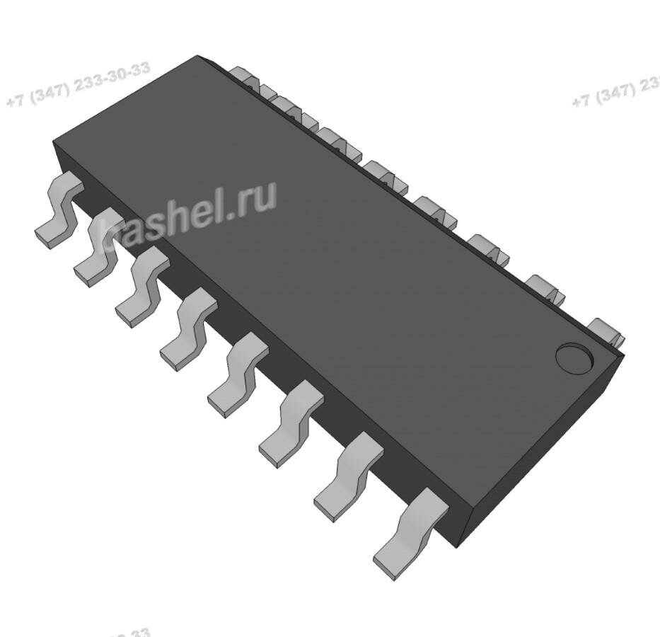 MC14052BDR2G, Микросхема, SOIC-16, ON Semiconductor, (=КФ1561КП1)