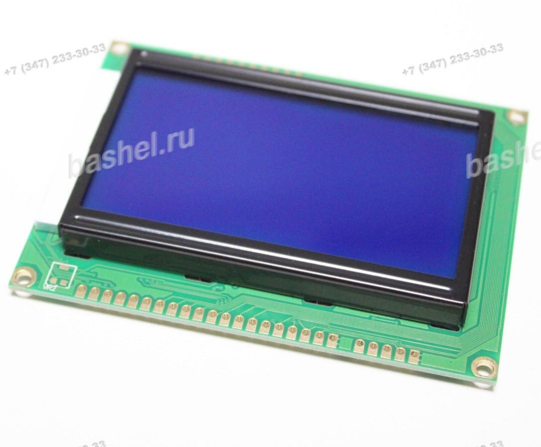 ЖК дисплей LCD RG12864A-TNI Eng-Rus RUiCHi