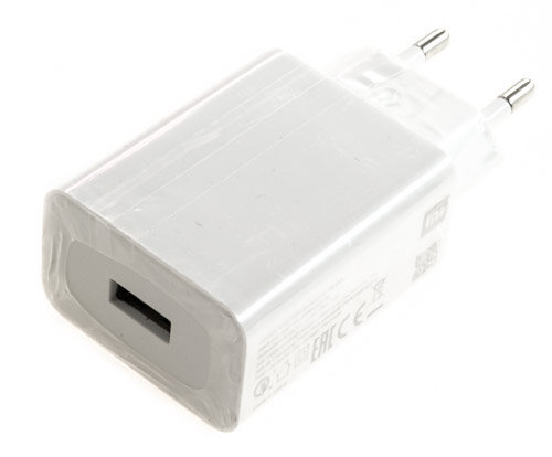 3Сетевое зарядное устройство c USB для Xiaomi MDY-10-EW белый, 2A в тех. уп.
