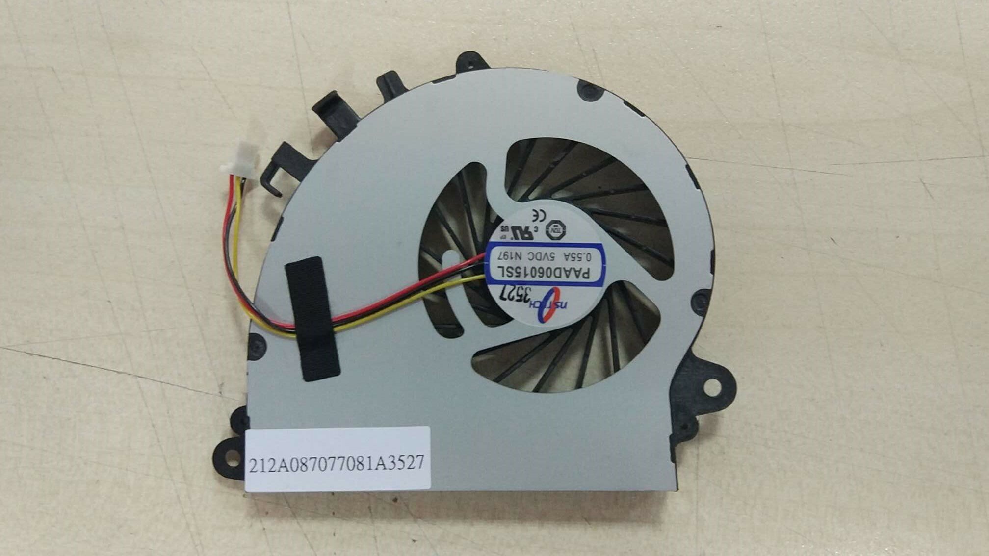 Вентилятор (кулер) для ноутбука MSI GS70 GS72 MS-1771 для видеокарты версия 2