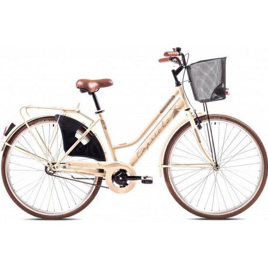 Женский велосипед Capriolo CITY AMSTERDAM LADY, рама 18', колёса 28', кремовый