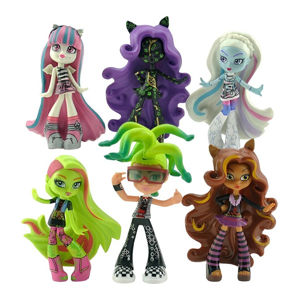 Набор фигурок Монстр Хай - Monster High (6шт)