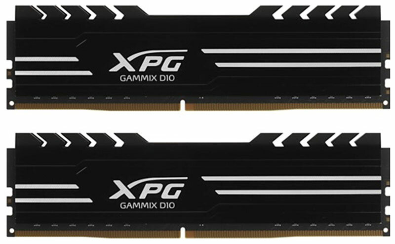 Оперативная память XPG Gammix D10 16 ГБ (8 ГБ x 2 шт.) DDR4 3600 МГц DIMM CL18 AX4U36008G18I-DB10