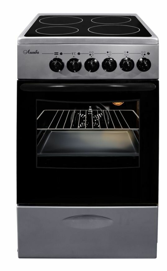 Кухонная плита Лысьва ЭПС 404 МС (EF4004MK00) жемчужно-светло-серая