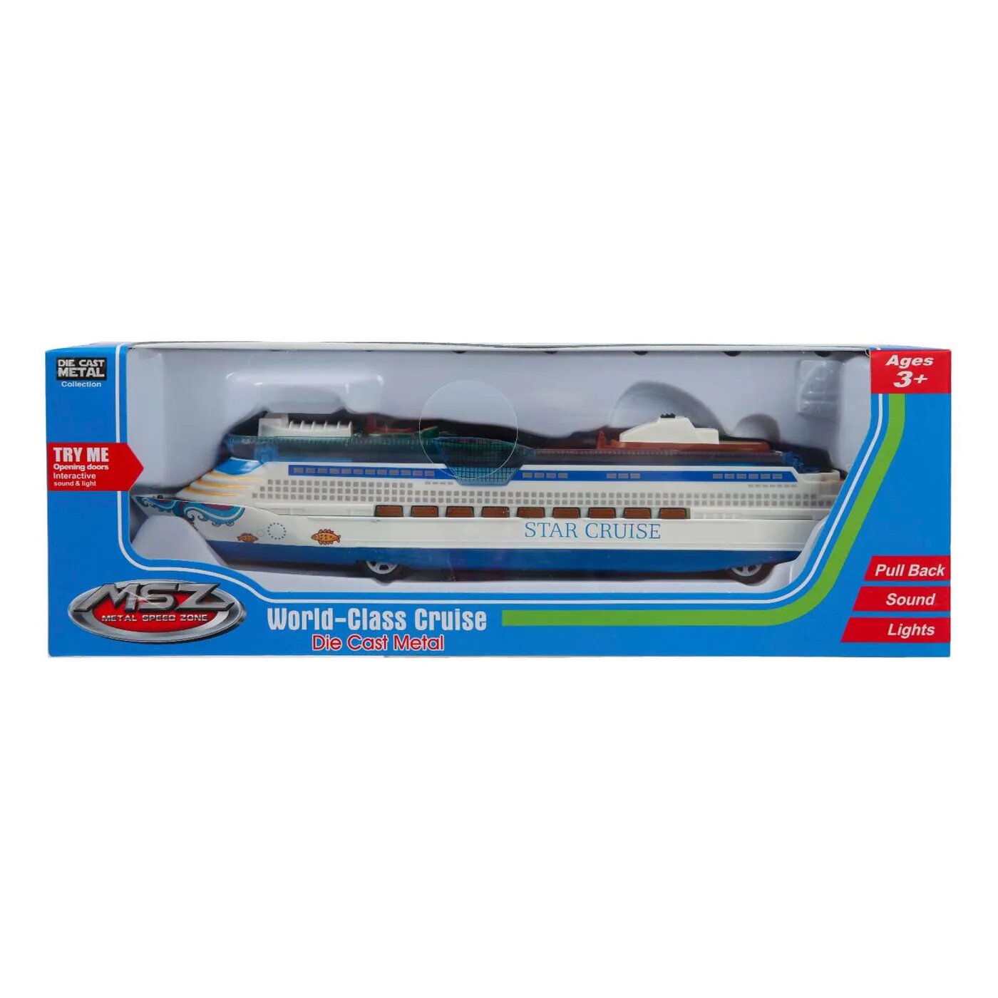 Машина MSZ 1:1000 Aida Cruise Голубая 68392