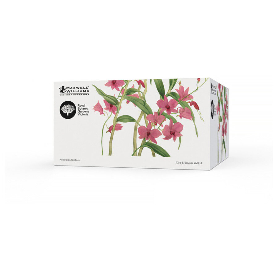 Чайная пара Maxwell & Williams Орхидея розовая - фото №5