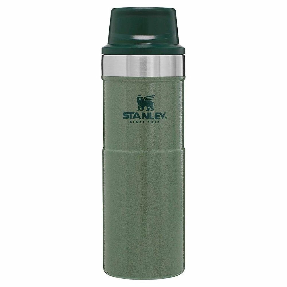 Походная посуда Stanley Trigger-Action Travel Mug 0.47 L green - фотография № 1